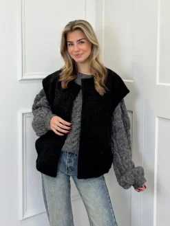Vest Valerie zwart