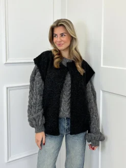 Vest Valerie zwart